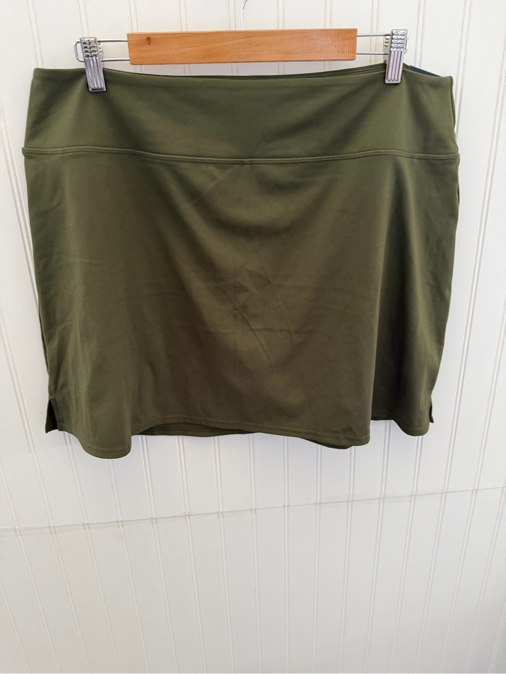 DSG Olive Green Athletic Mini Skirt